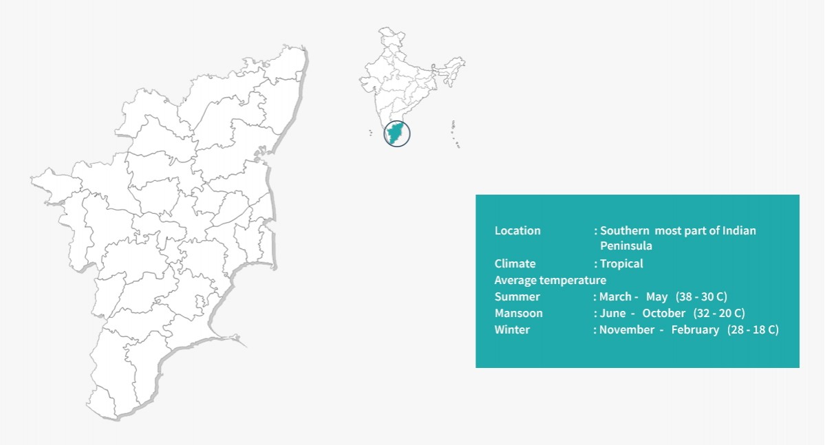 Tamilnadu Map